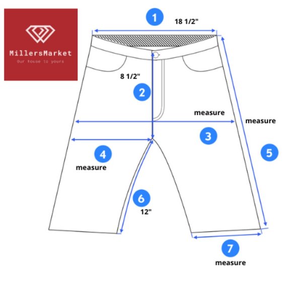 Fox Missy Bermuda Shorts, Gray pin stripe, Size 11 - Picture 4 of 4